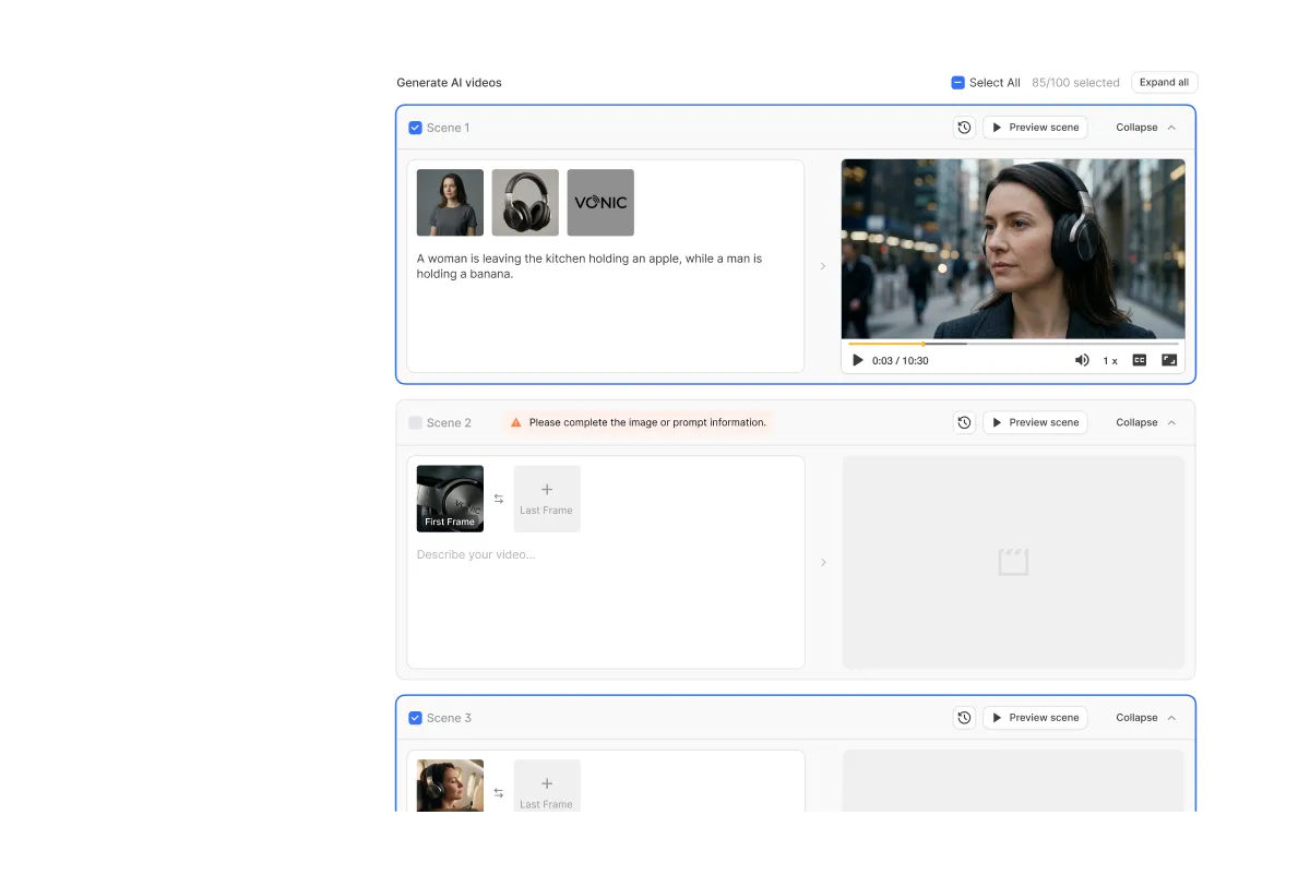 AI Director Mode helps sales teams personalize outreach videos for different prospects, accounts, industries, buyer roles, and needs.